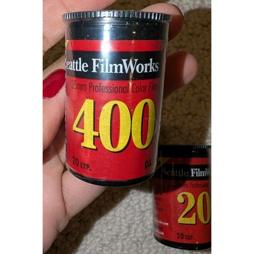 Seattle Film Works - 35mm Color Film 400, 200 - 2 Rolls - 20 EXP Each